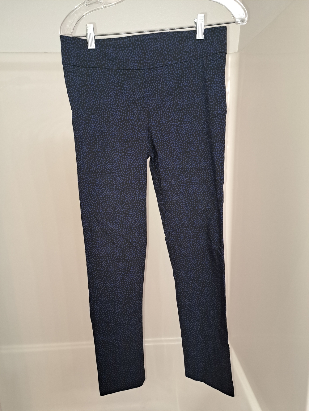 Women's Navy Speckled Leggings